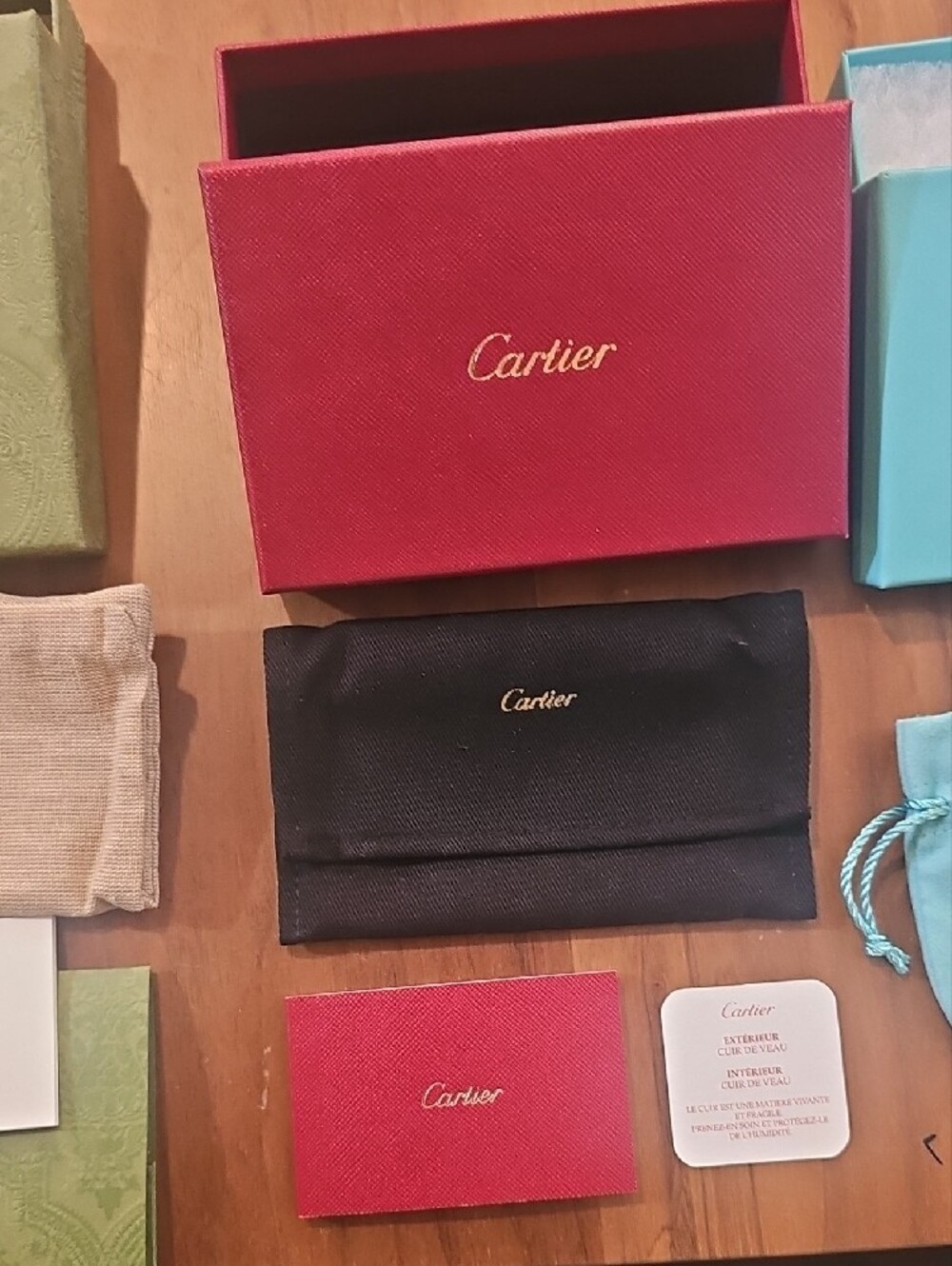 Gift Box Bundle CARTIER, GUCCI, BURBERRY & TIFFANY'S - Picture 3 of 8